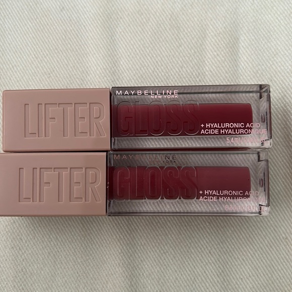 Armani revlon 🎁⭐️👀 Maybelline hyaluronic acid lifter, gloss bundle plumpers - Picture 2 of 7